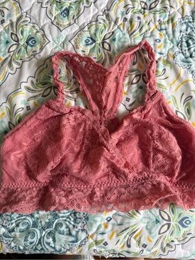 Motherhood Lace Bralette - Rose